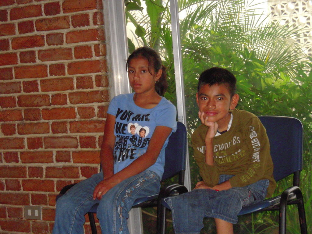 waiting room with his sister mildred