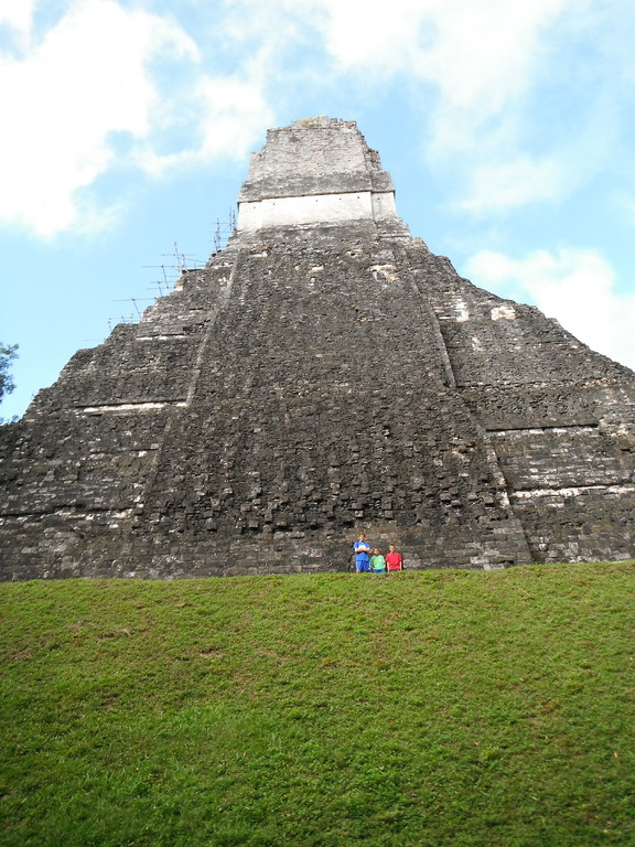 Tikal mayan ruins