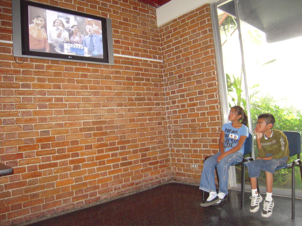 in the waiting room