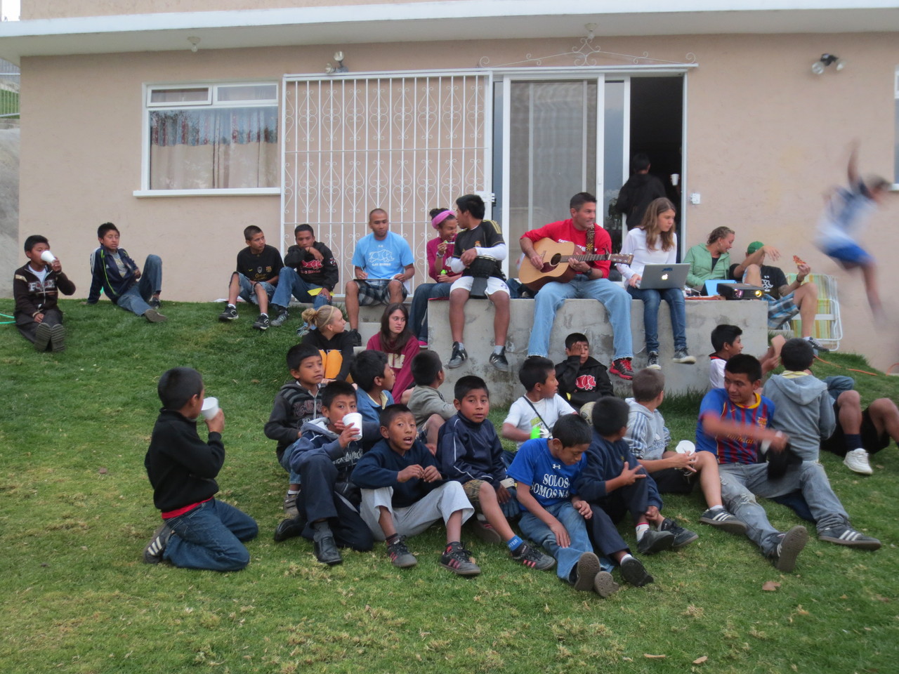 evening worship at the academy