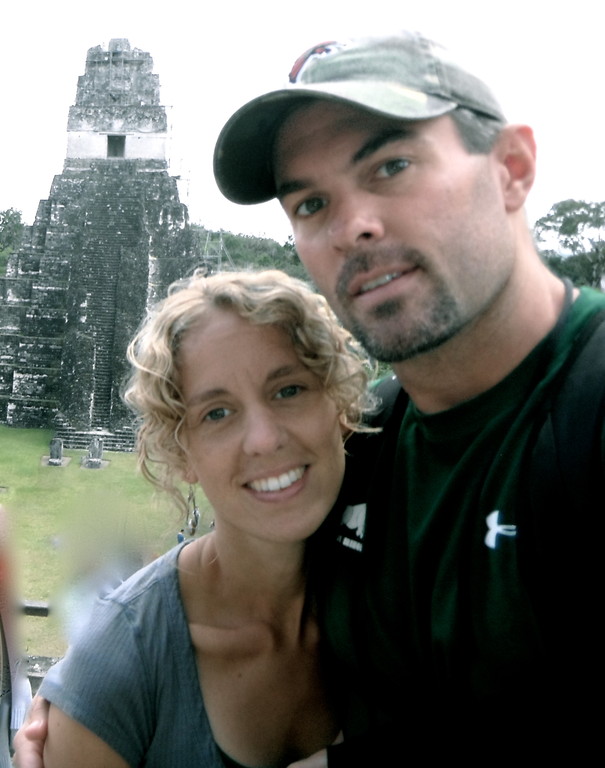 in tikal with my sweetie