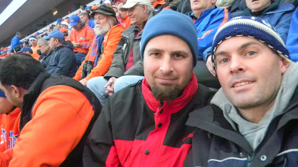 rich & brock at the bsu game