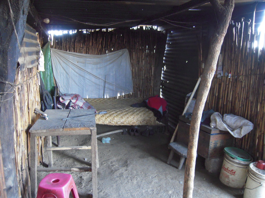 inside the old house
