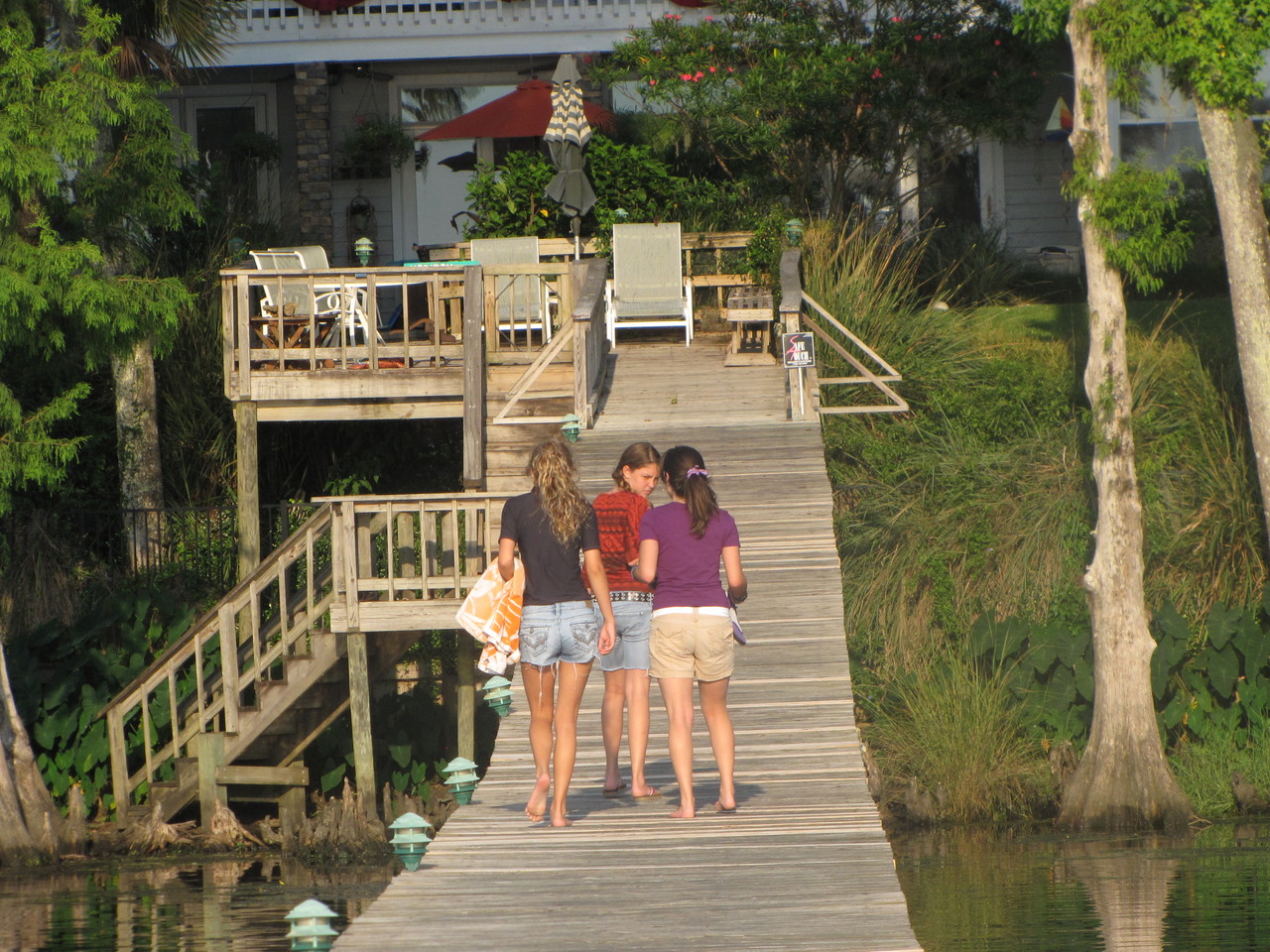 headed in after boating