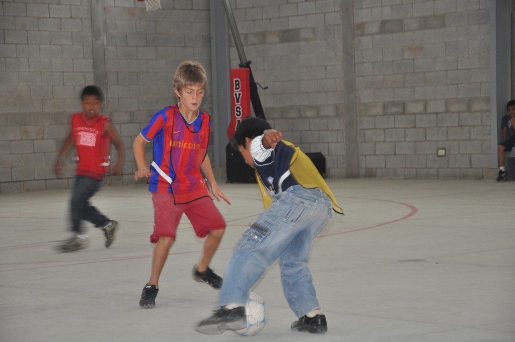 jake playing soccer