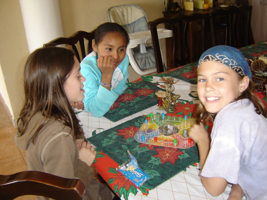 brooke, madi & olga at a sleepover