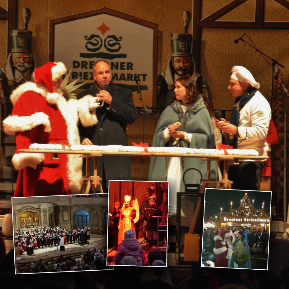 Lichterglanz und Christstollen: Auftakt für den Striezelmarkt