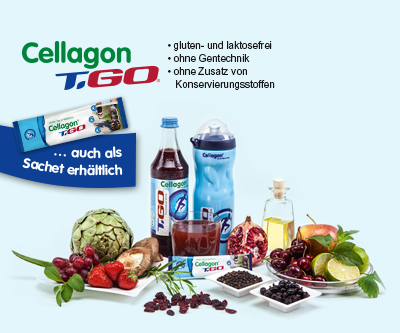 Jeden Tag in Bestform mit Cellagon T.GO