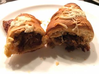 Pulled Pork Croissants