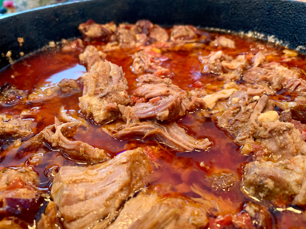 Gyros Schichtfleisch aus dem Dutch Oven SonsOfBarbecue