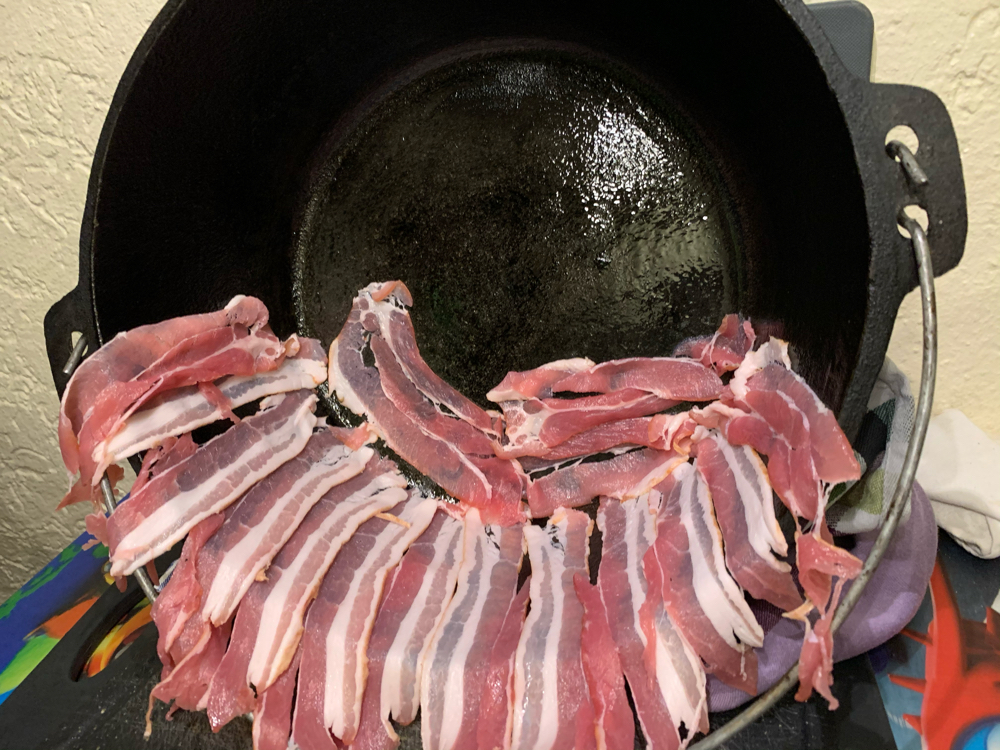 Gyros Schichtfleisch aus dem Dutch Oven SonsOfBarbecue