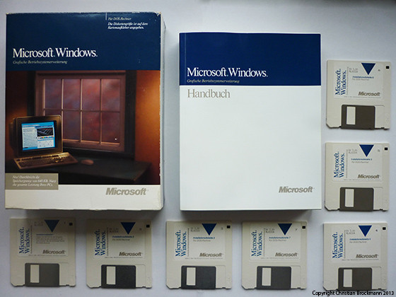 Windows 3.0 Lieferumfang