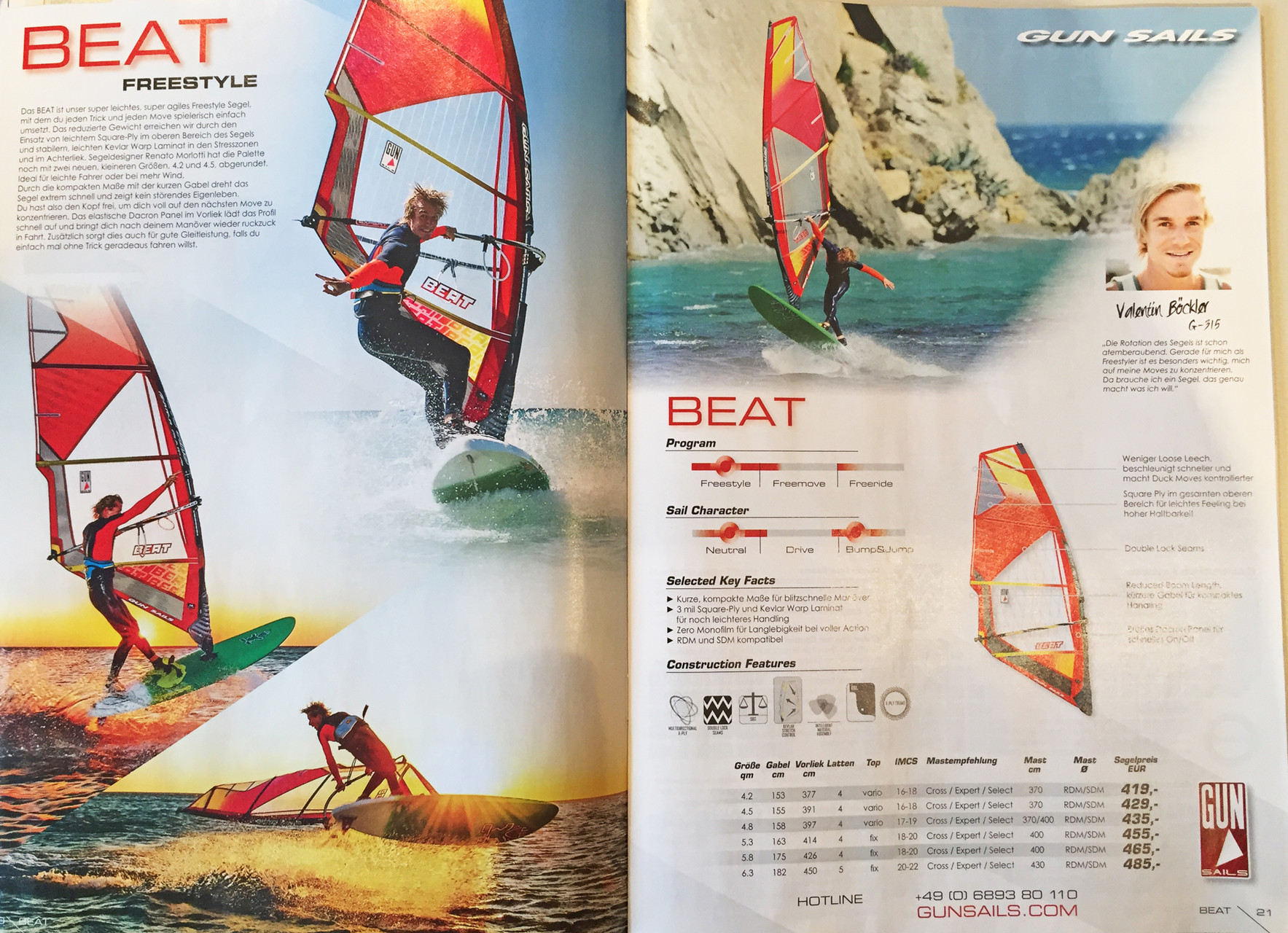 Gun Sails Katalog