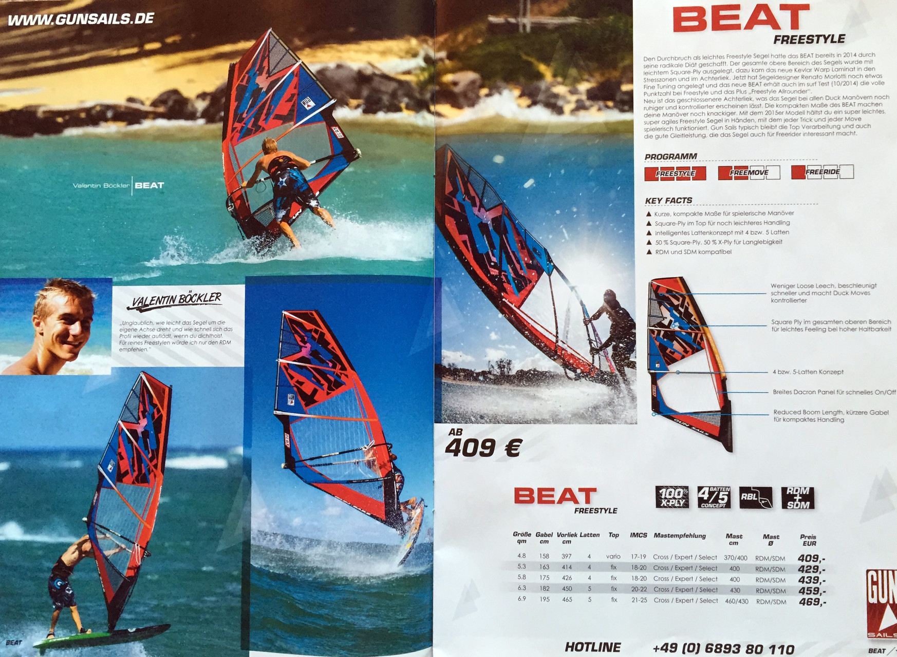 Gun Sails Katalog