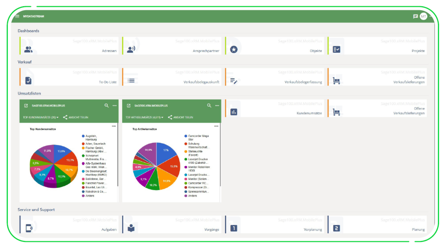 Sage 100 Ausblick 2026 - xRM mobile Plus