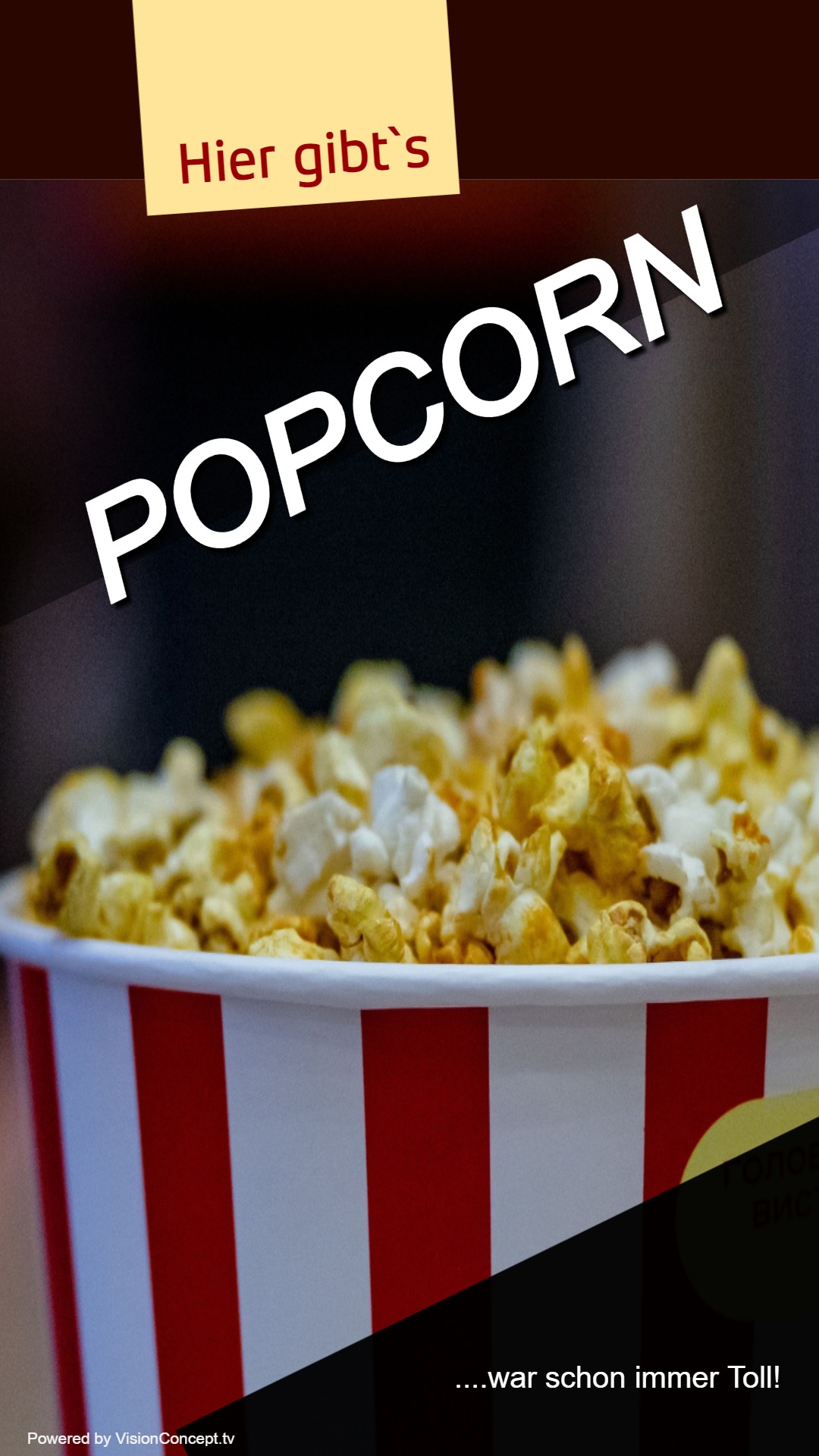 Hier gibts Pocorn