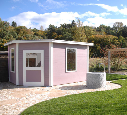 Garten und Fahrradhäuschen mal anders... Ulrich Haakes Gartenvielfalt