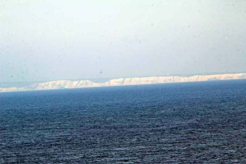 Bild 4 Blick auf die Küste von England von der Aussichtsplattform am Cap Gris Nez