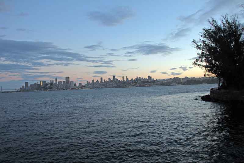 Bild 35 Blick auf San Francisco von Alcatraz