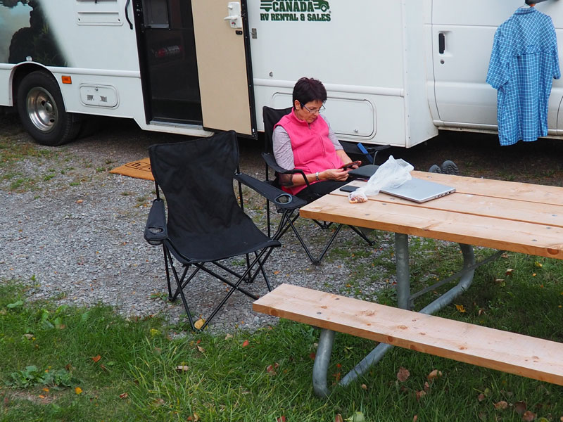 Bild 18 Unser Platz auf dem Five Points Campground