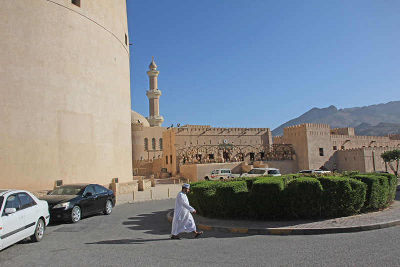 Bild 20 Blick auf das alte Fort in Nizwa