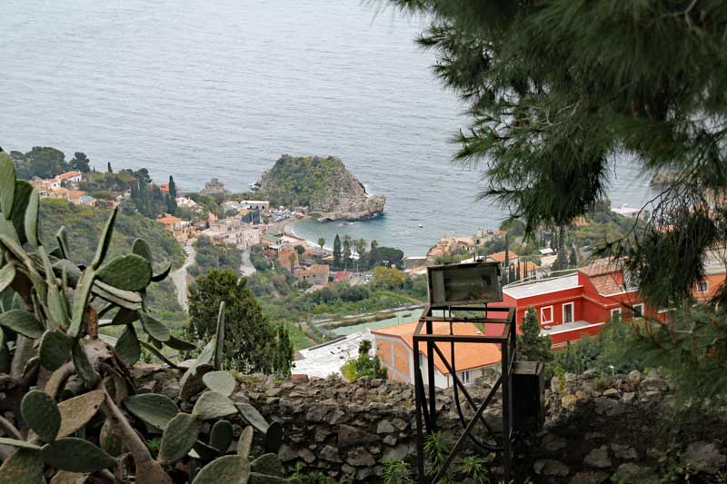 Blick auf Taormina