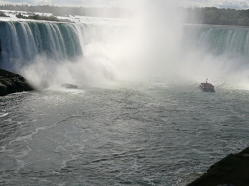 Bild 14 Blick auf den kanadischen Fall