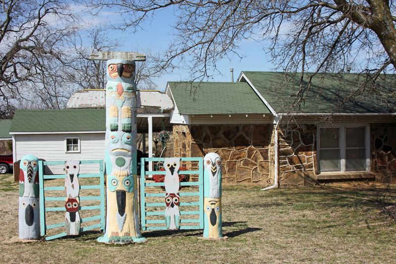 Bild 11 Totem Pole im Park