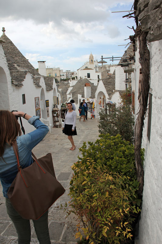 Alberobello in Apulien, Trullihäuser