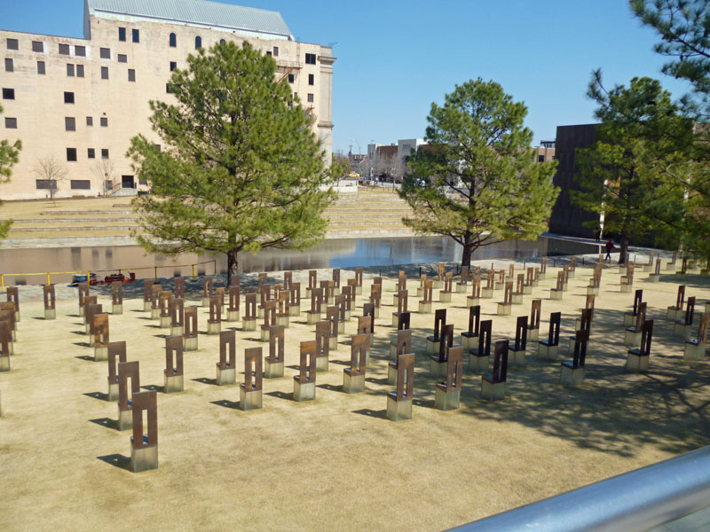 Bild 17 Denkmal in Oklahoma City