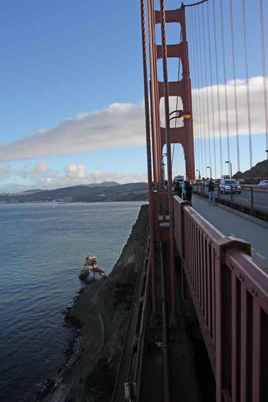 Bild 59 Auf der Golden Gate Brücke