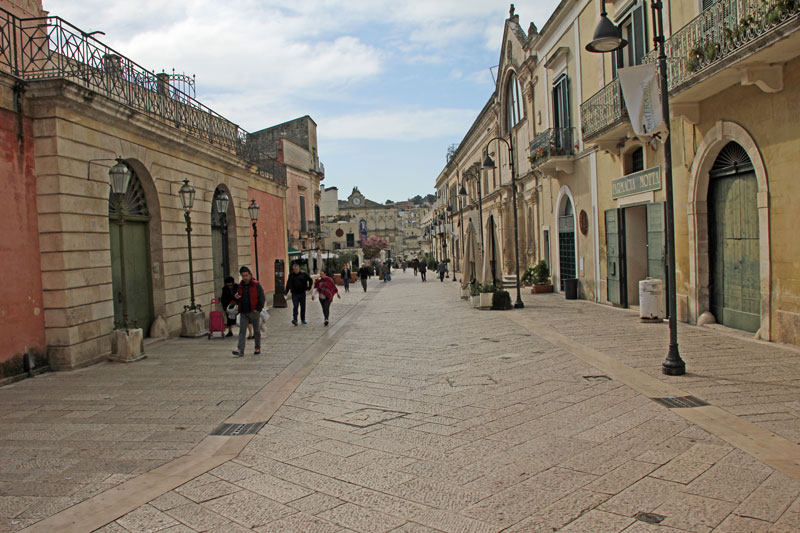 Basilikata 2016, Bummel durch Matera am Morgen