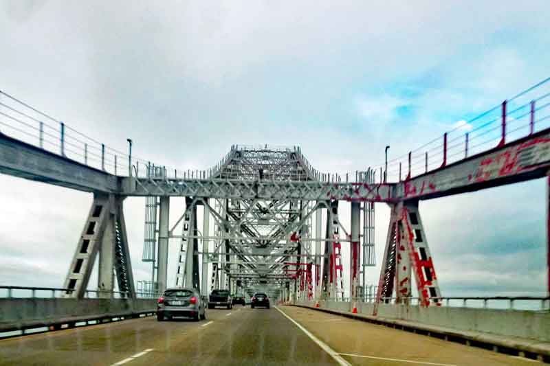 Bild 2 Fahrt über die Richmond San Rafael Bridge in Richtung Tiburon