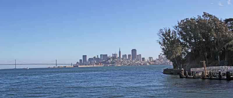 Bild 10 Blick zurück auf die San Francisco SkyLine 