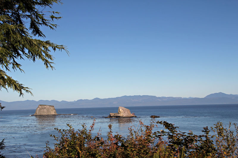 Bild 14 Immer wieder tolle Ausblicke auf die Juan de Fuca Straight