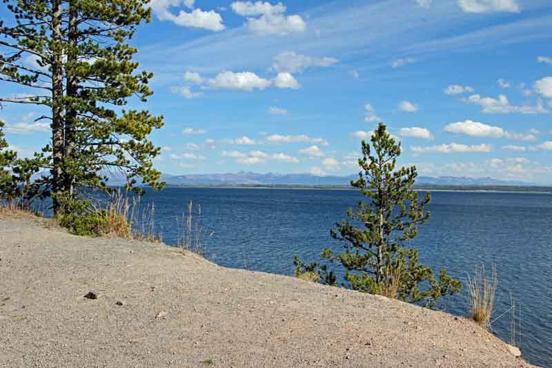 Bild 29 Blick auf den Yellowstone Lake