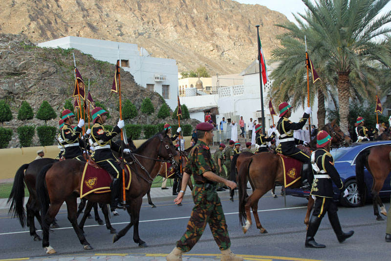 Parade in Old Muscat, Oman 2017