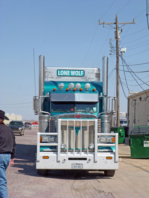 Bild 14 Truck auf dem Stockyard Gelände