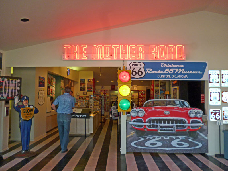 Bild 26 Route 66 Museum in Clinton Oklahoma