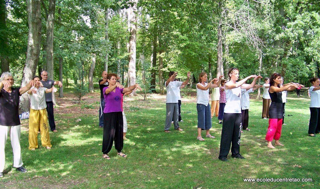 TaiJi QiGong samedi 3 septembre 2011 dans le parc à côté de notre salle