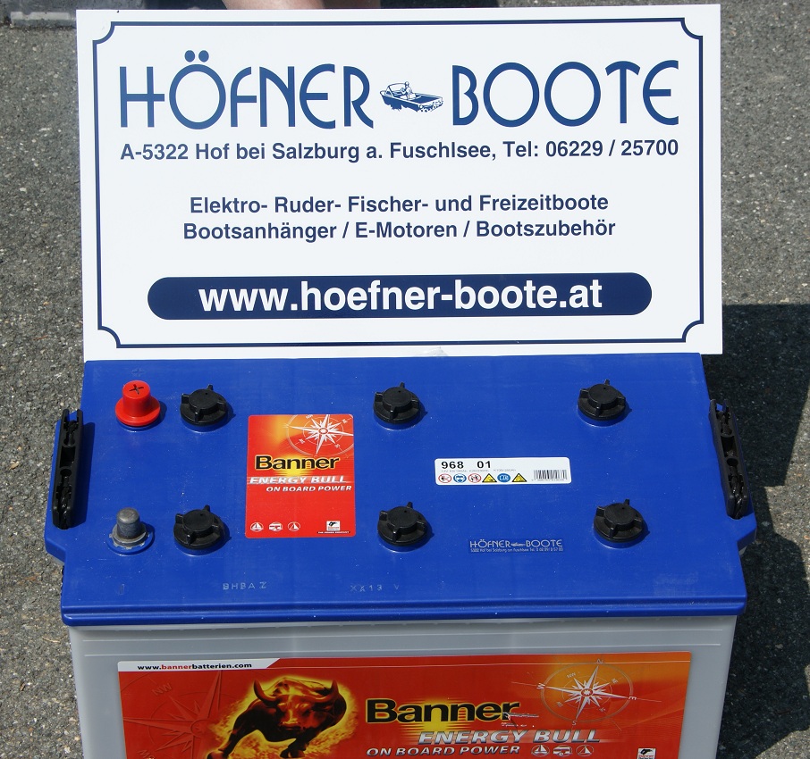 12 V 72 Ah Banner 95551 Energy Bull Bootsbatterie Aktion Batterie für Urlaub zyklenfest leichte