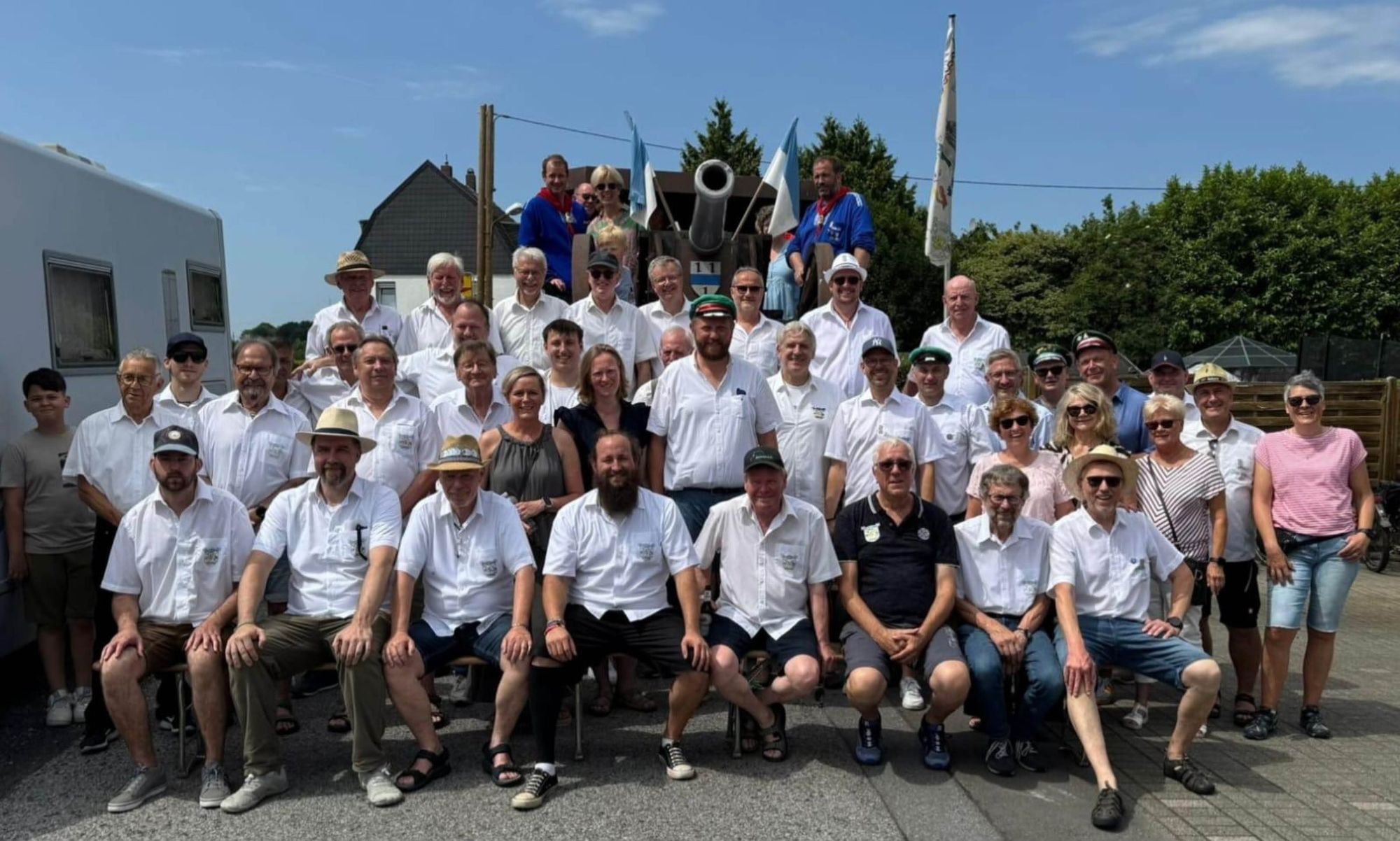 Zu Gast bei den Fahnenfreunden Feldhausen
