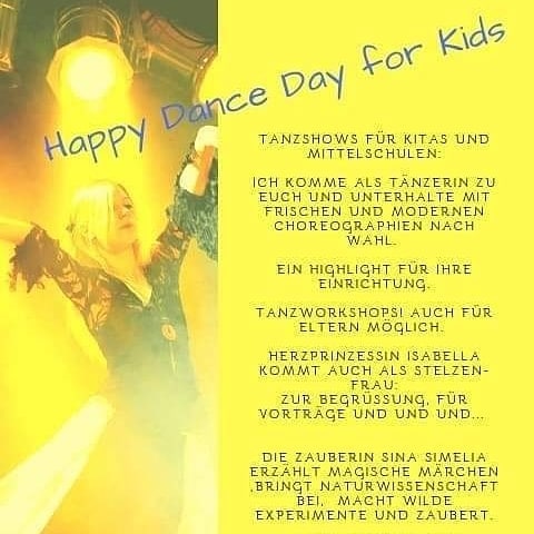 Tanz- und Kindertage mit Simon Isabell