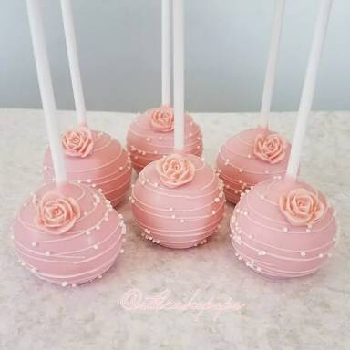 cake pop roze, cake pop meisje, cake pop candy tafel