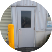 鉄扉カバー工法工事