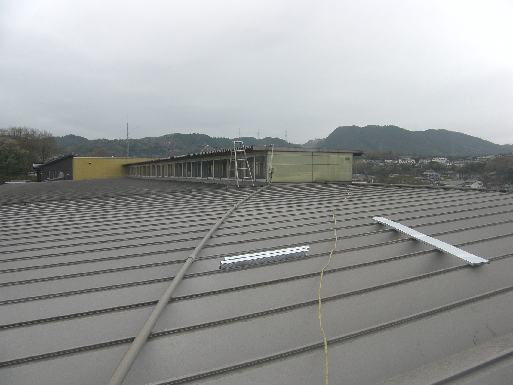 雨漏り防止対策工事：工程写真