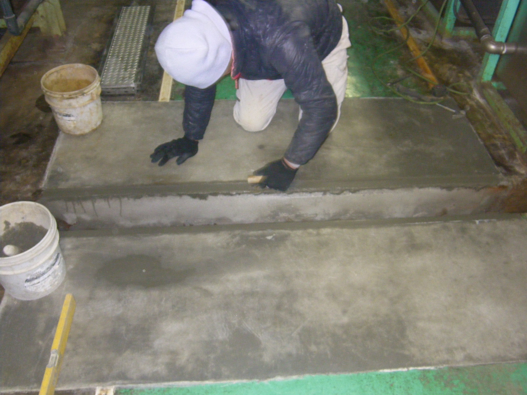 通路及び溝蓋改修工事：工程写真