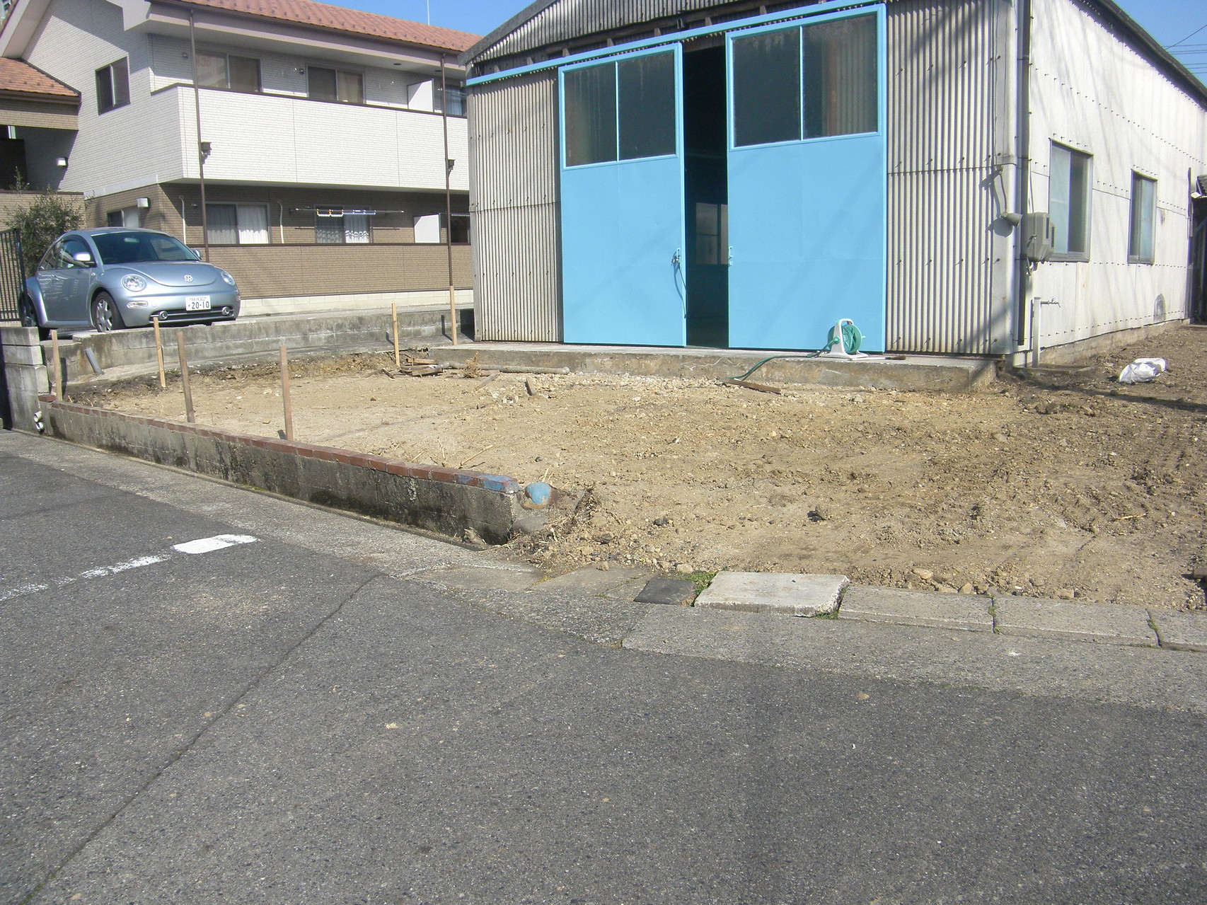 工場新築工事：工程写真