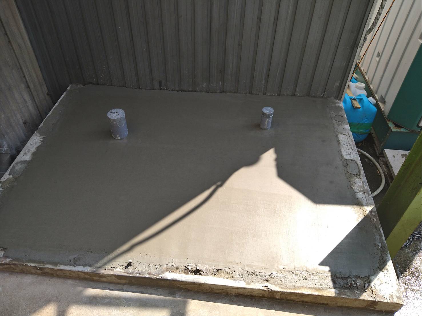 トイレ棟新築工事：工程写真