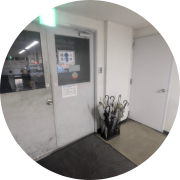 丁番仕様鉄扉取替工事